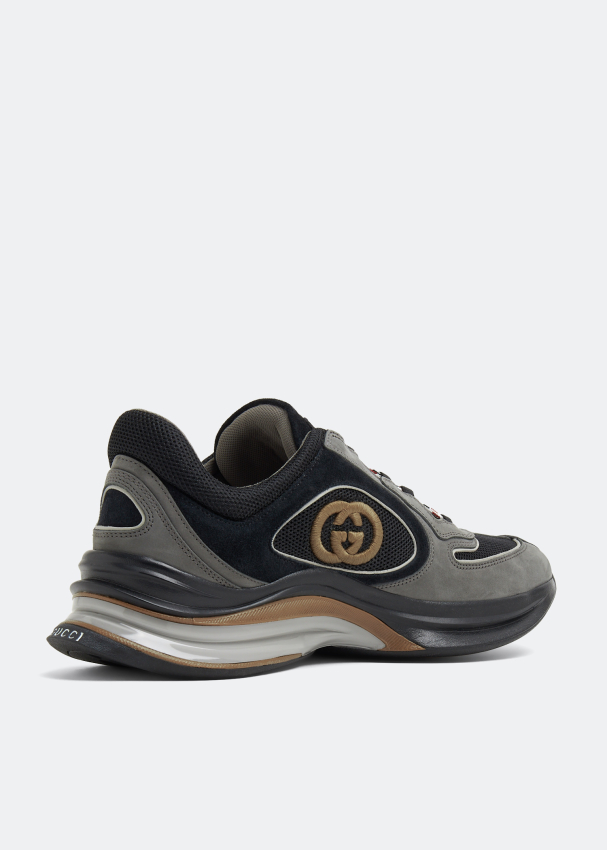 Gucci Gucci Run sneakers for Men - Black in UAE | Level Shoes