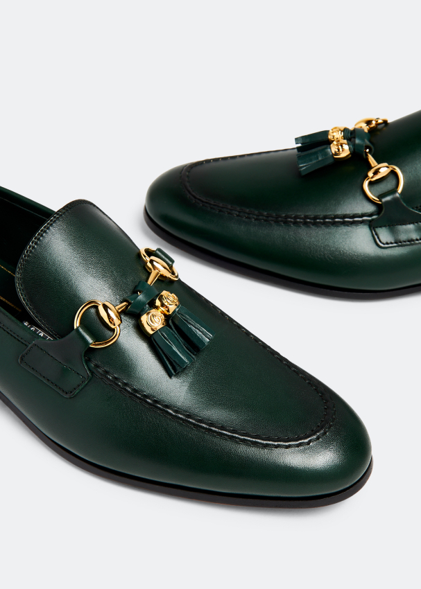 Gucci on sale loafer green