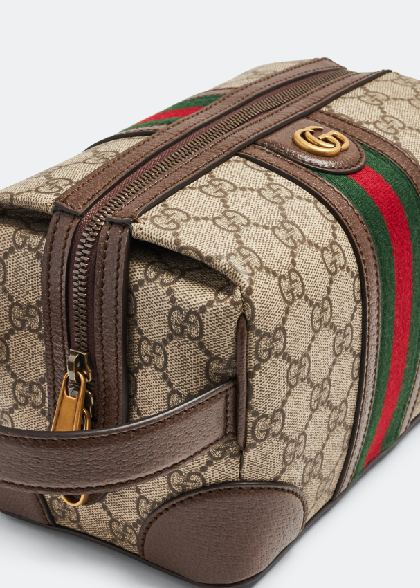 Gucci Gucci Savoy toiletry case for Men - Beige in UAE | Level Shoes