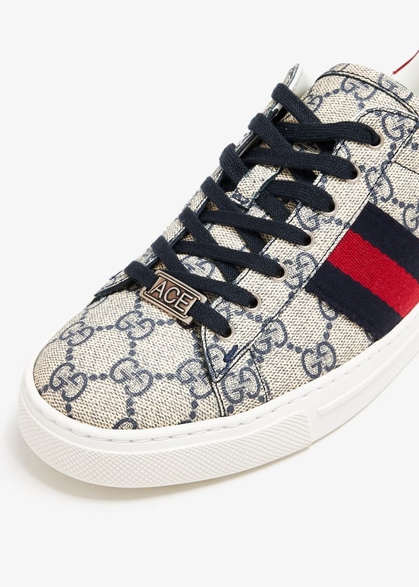 Gucci Ace Web sneakers for Women Printed in UAE Level Shoes