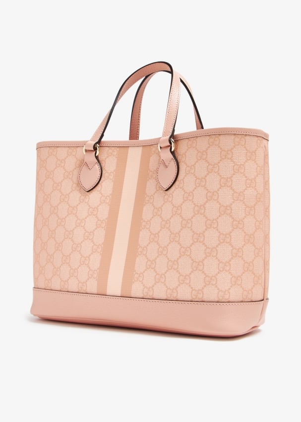 Gucci pink tote bag hotsell