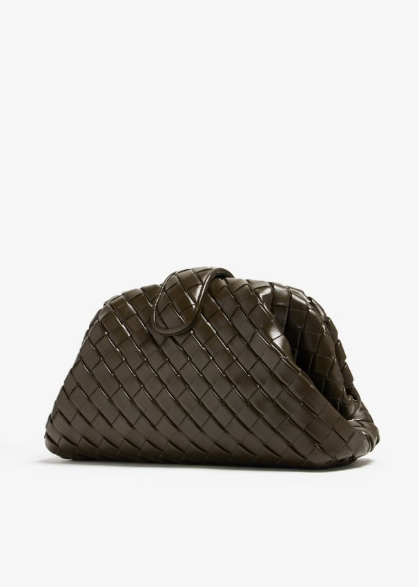 Bottega Veneta Teen Lauren 1980 chain clutch for Women - Green in UAE ...