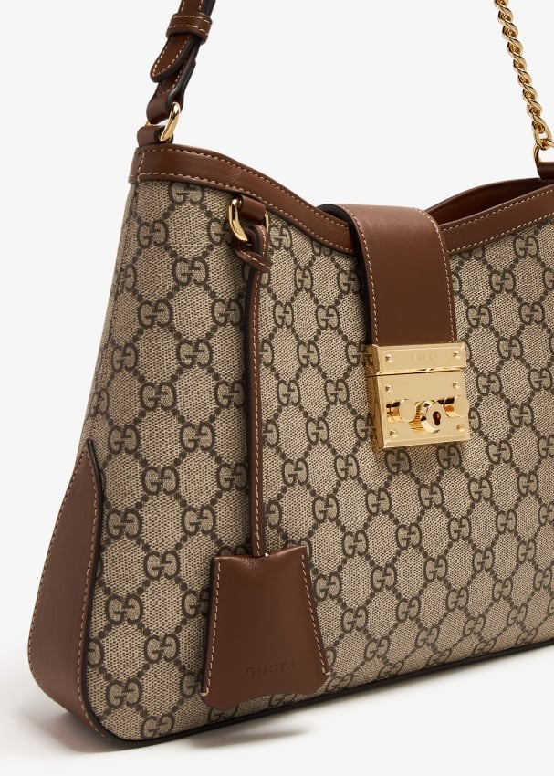 Gucci Padlock GG medium shoulder bag for Women Printed in UAE Level Shoes