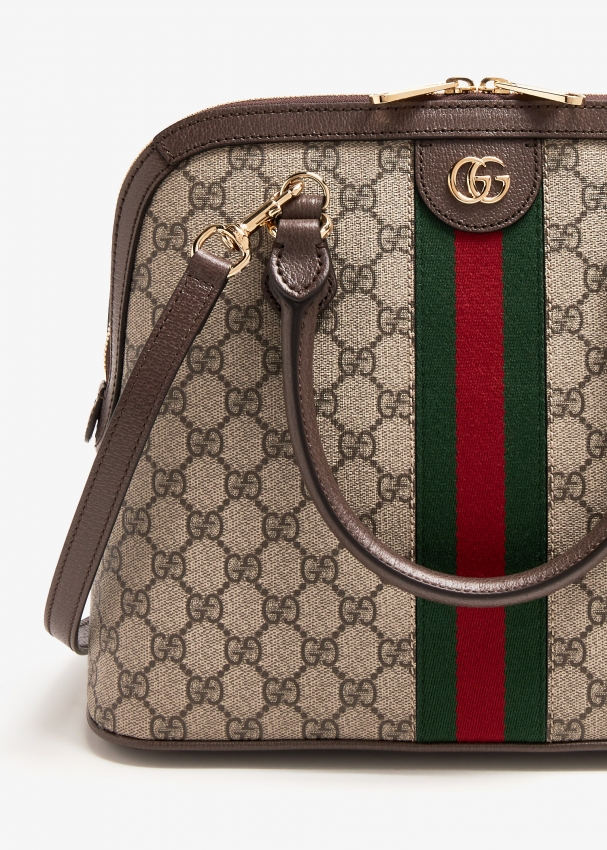 Gucci ophidia gg medium top handle bag best sale