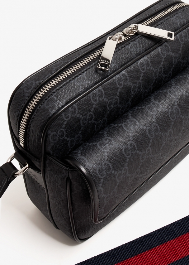 Gucci Small GG crossbody bag for Men Black in KSA Level Shoes