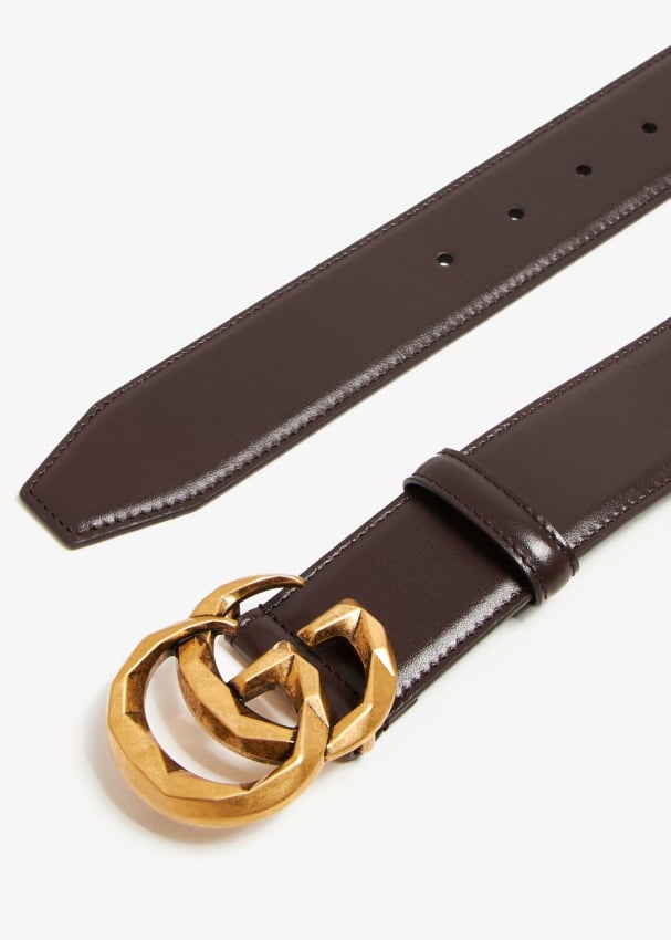 Gucci GG Marmont belt for Men Brown in Bahrain Level Shoes