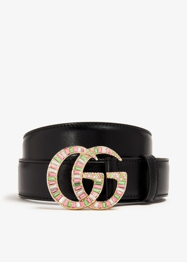 Gucci marmont belt black hotsell