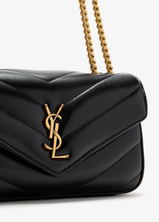 Saint Laurent Small Loulou chain bag for Women Black in KSA Level Shoes