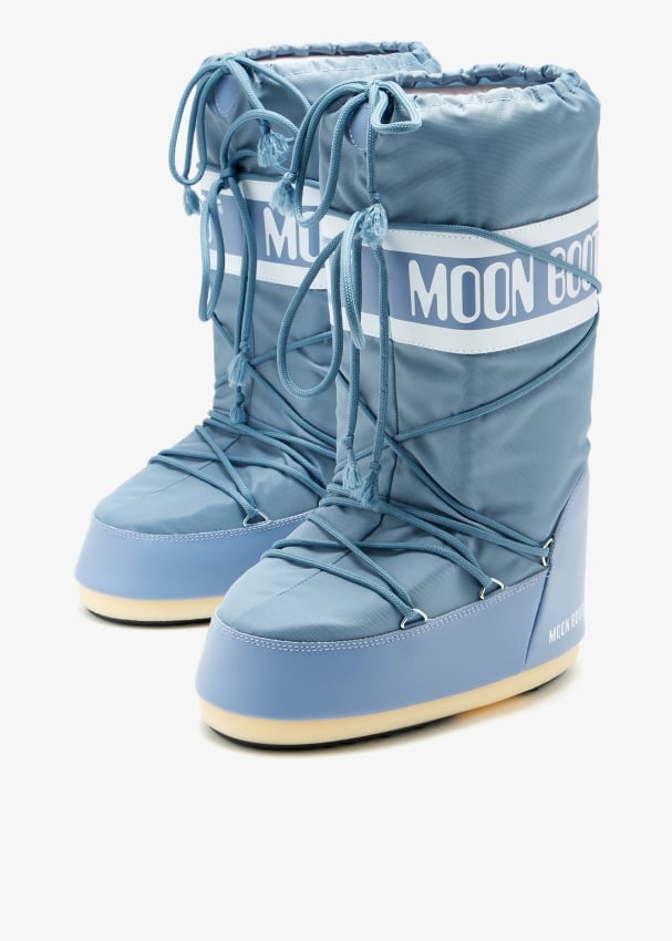 Moon boots denim blue hotsell