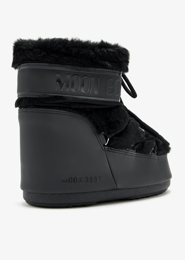 Moon boots noir femme best sale