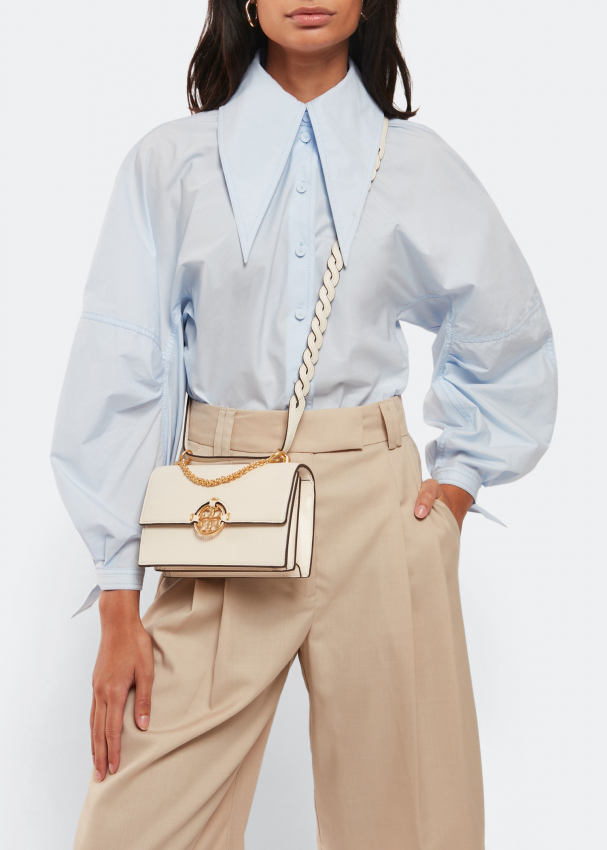 Tory Burch Miller mini bag for Women - White in KSA