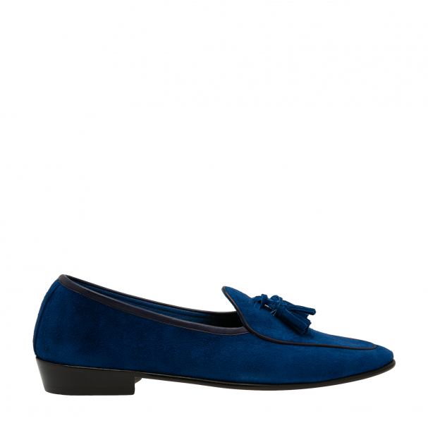 Baudoin And Lange The Sagan Tassel loafers for Men - Blue in KSA