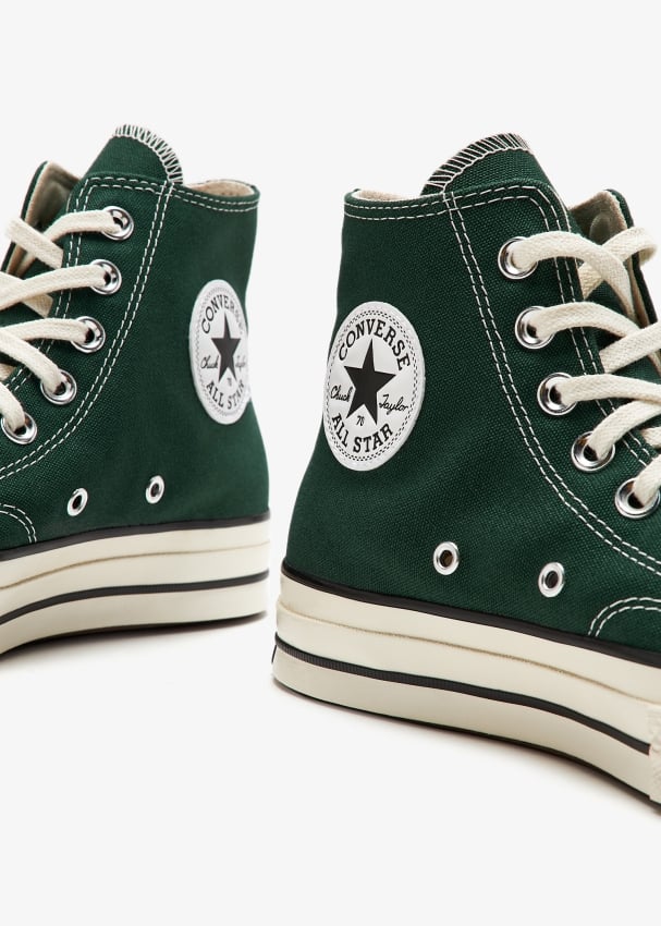 Converse high tops dark green hotsell