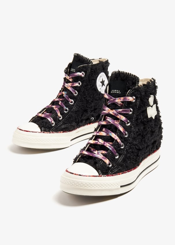 Converse x Isabel Marant Chuck 70 wedge sneakers for Women Black in UAE Level Shoes