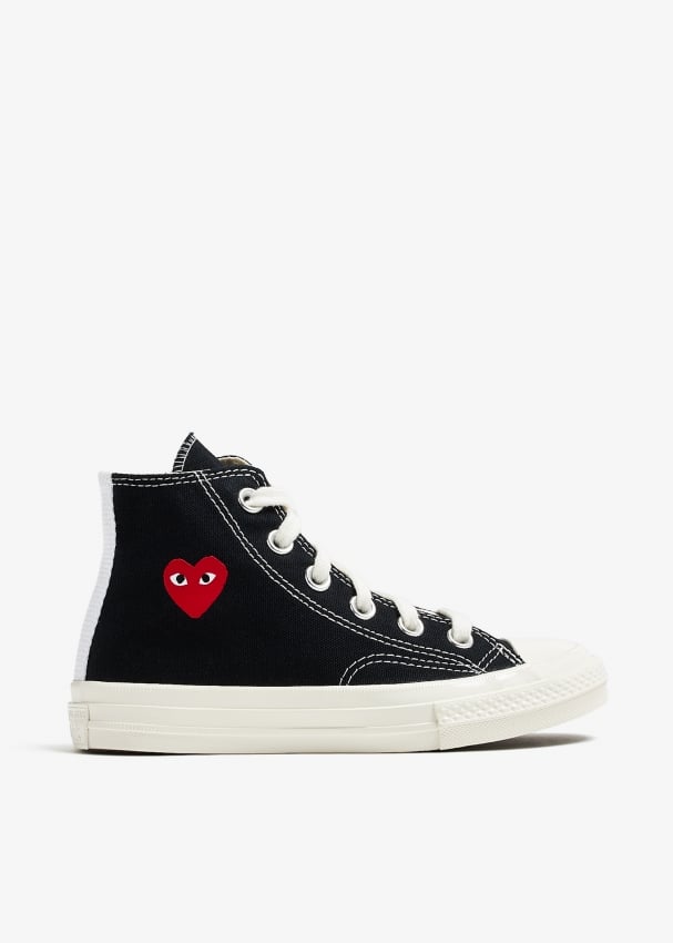 Comme des Garcons PLAY X Converse sneakers for Unisex Black in KSA Level Shoes