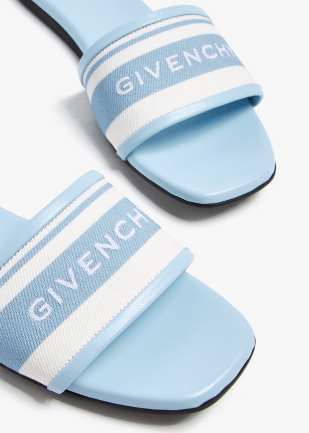 Givenchy slides womens blue hotsell