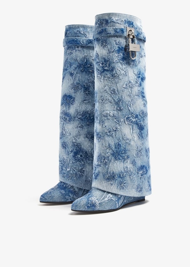 Givenchy boots blue hotsell