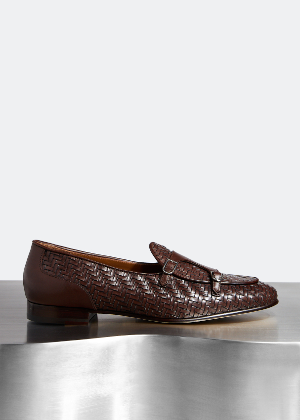 Edhèn x Level Shoes Brera loafers for Men - Brown in UAE | Level Shoes