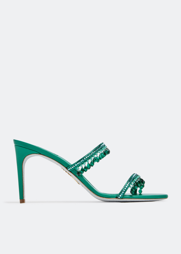 René Caovilla Chandelier sandals for Women - Green in UAE | Level Shoes