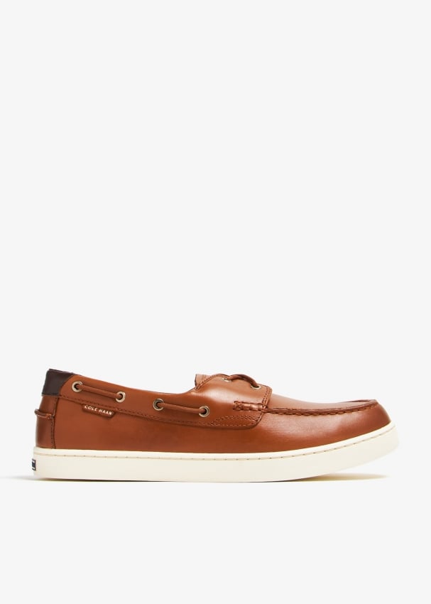 Cole Haan Nantucket boat shoes for Men Brown in UAE Level Shoes