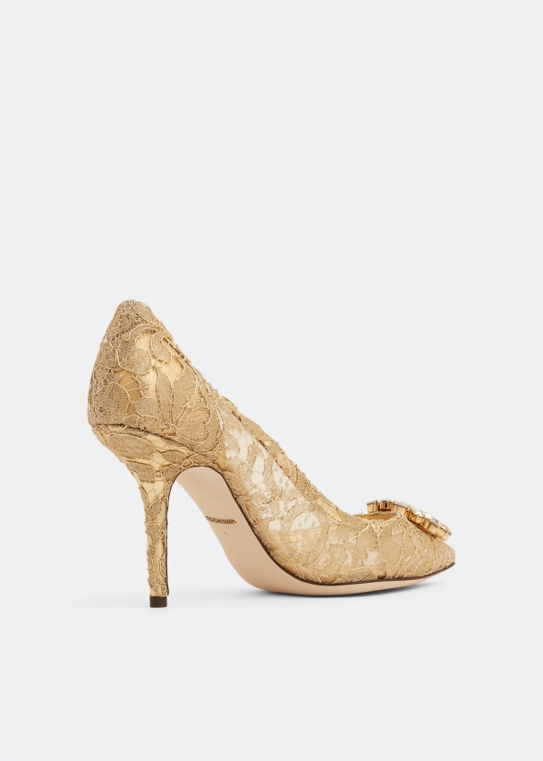 DOLCE & GABBANA 'Vally' pumps | Heels, Fantastic shoes, Shimmering shoes