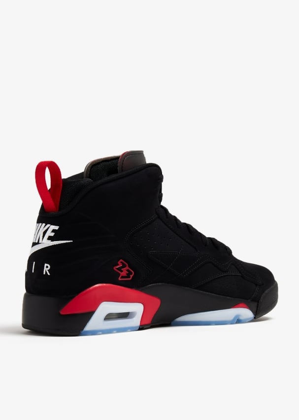 Nike jordan black and red shoes best sale