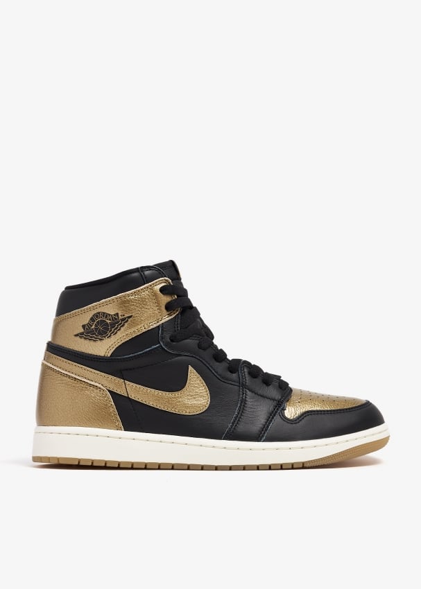 Jordan retro 1 high og yellow and black best sale