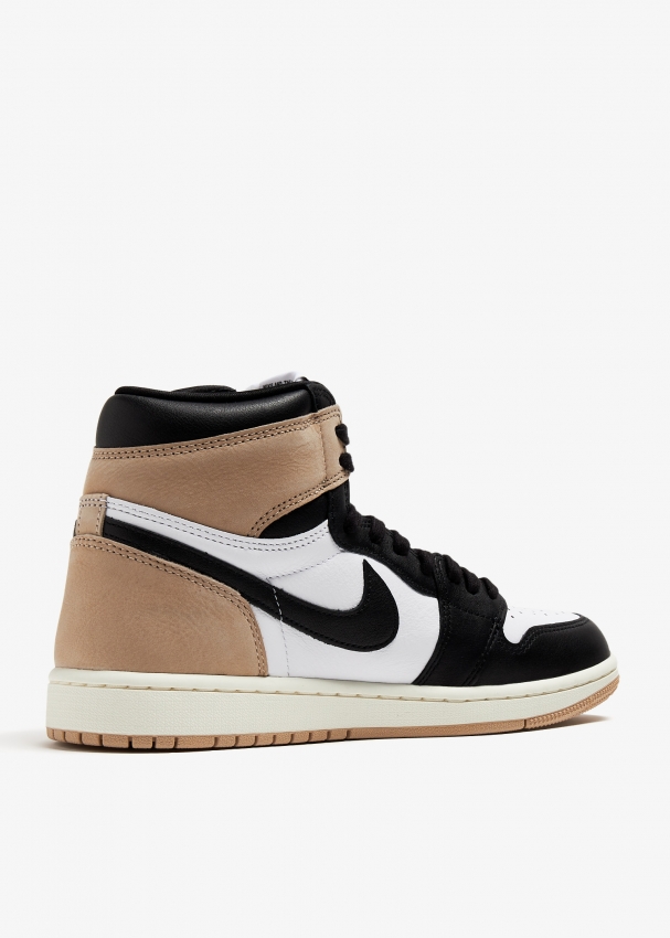 Nike Air Jordan 1 Retro High OG Latte sneakers for Women Black in Bahrain Level Shoes