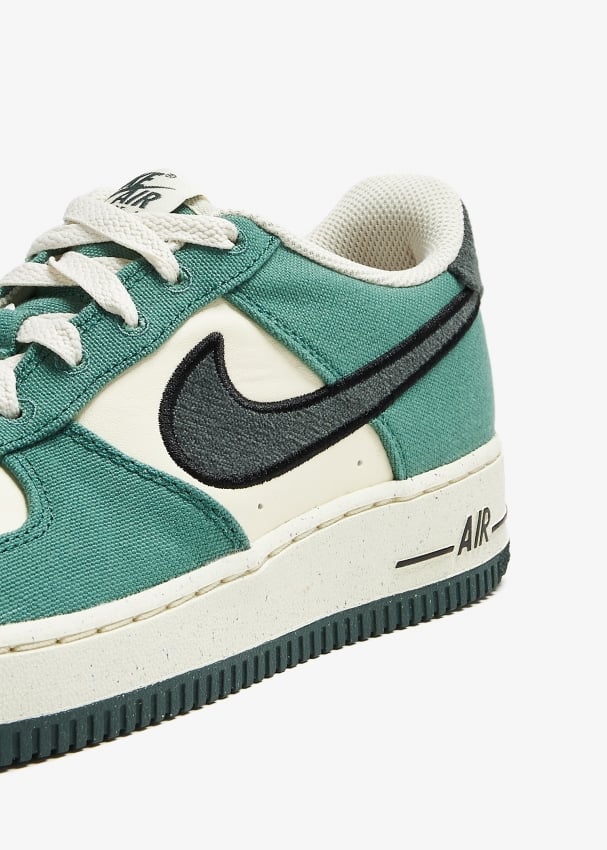 Air force 1 canvas green best sale