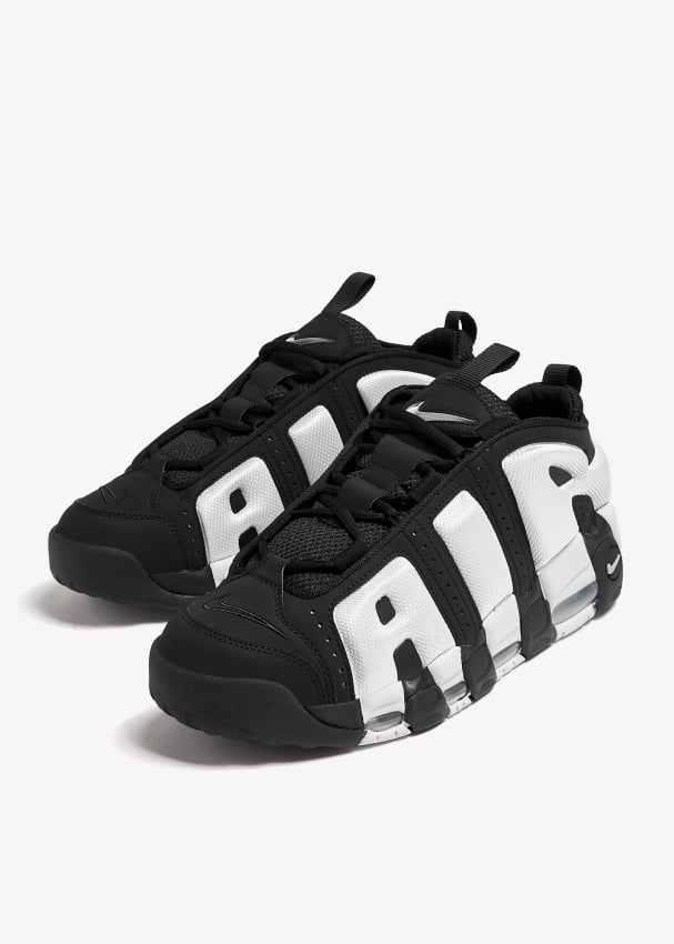 Nike uptempo mens black on sale