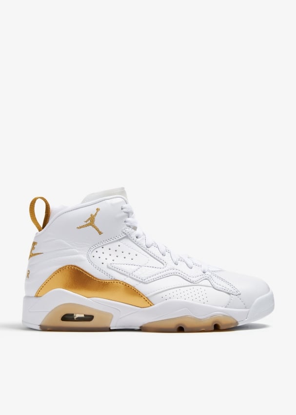 Gold and white nike trainers best sale