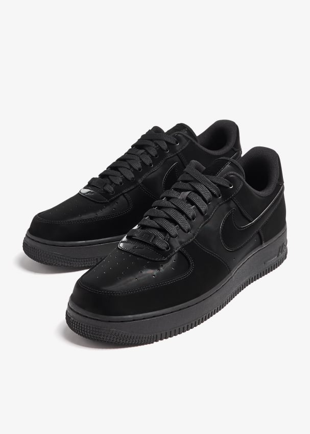 Nike air force 1 07 black black white f best sale