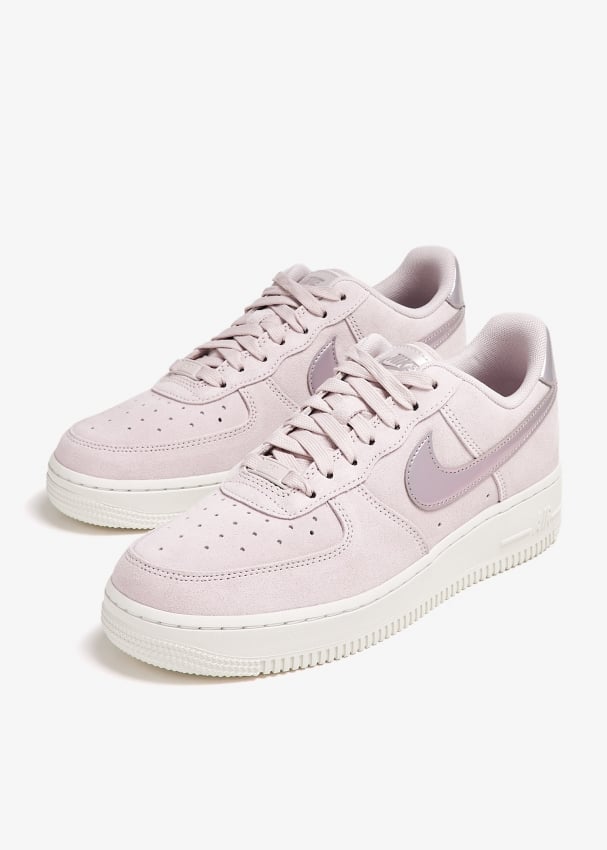 Air force 1 pink suede womens on sale