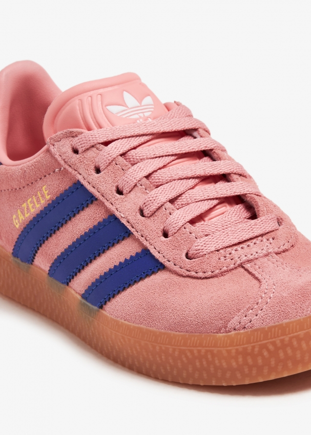 Mens adidas gazelle pink best sale