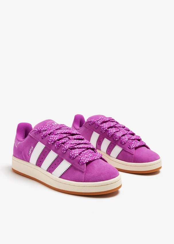 Adidas campus purple suede deals