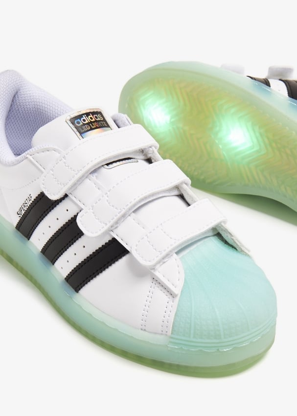 Adidas Superstar LED lights sneakers for Unisex White in UAE Level Shoes