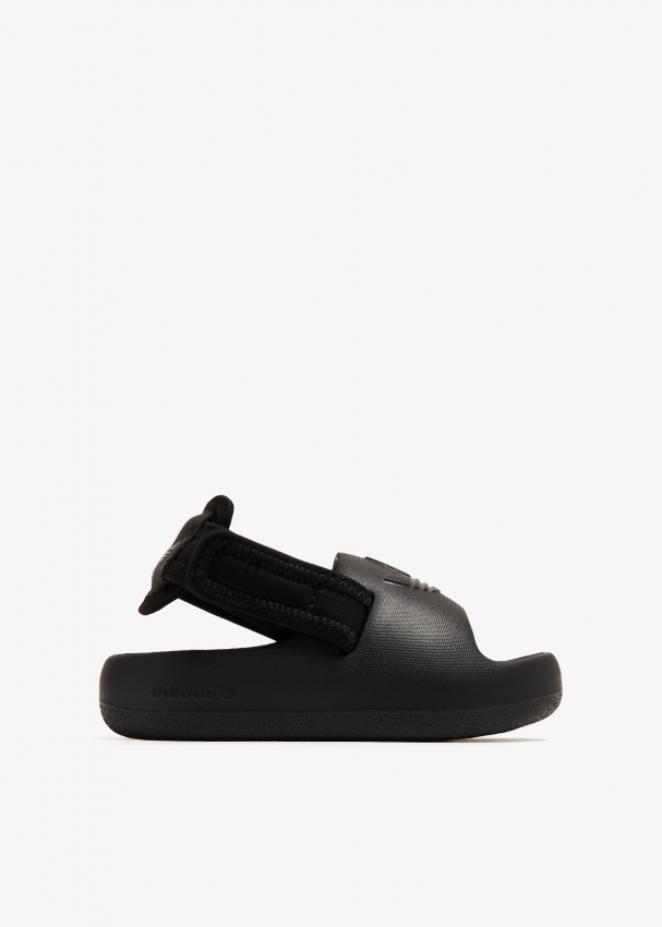 Adidas Adifom Adilette slides for Baby - Black in KSA | Level Shoes