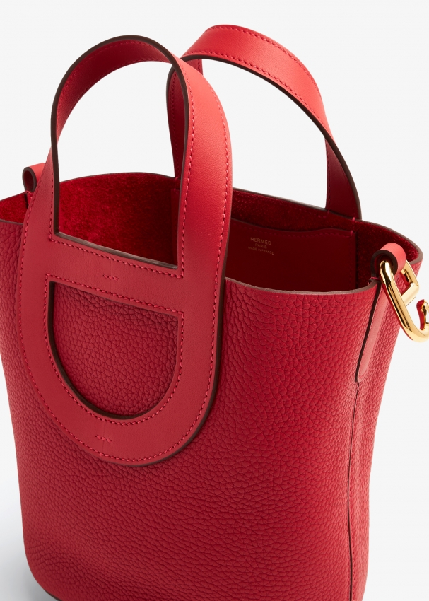 Hermes, Bags, Hermes Cabasellier Tote Clemence 3 Red