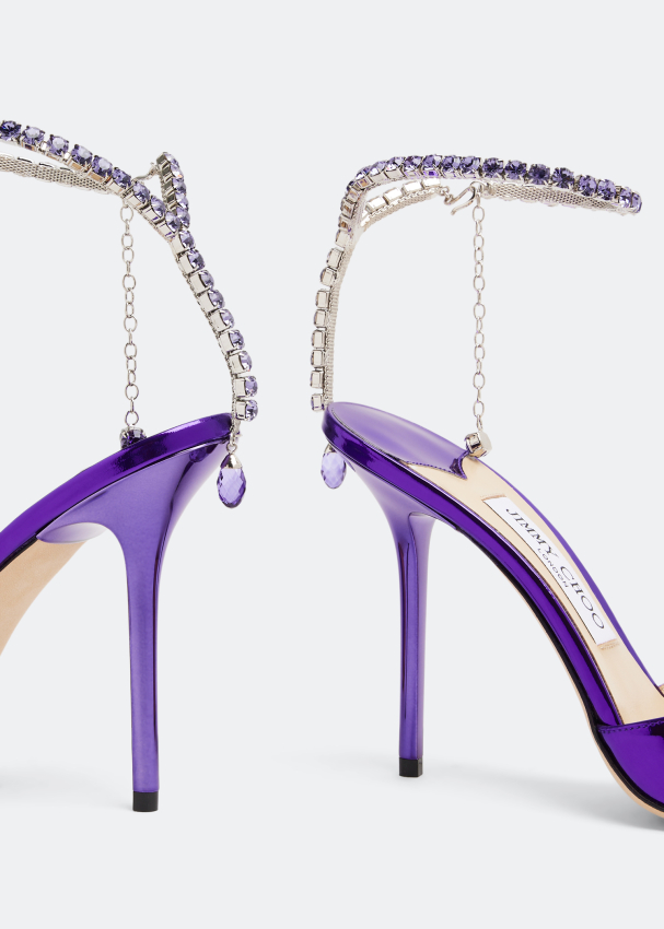 Jimmy Choo Purple Heels | Heels, Strappy shoes, Fabulous shoes