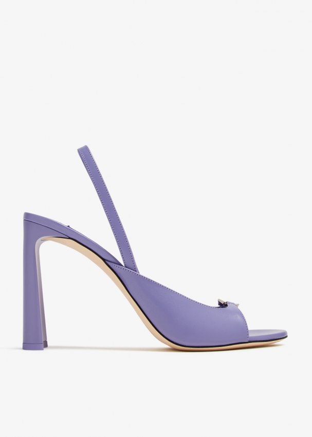 Aquazzura Love Link 105 sandals for Women - Purple in UAE | Level 
