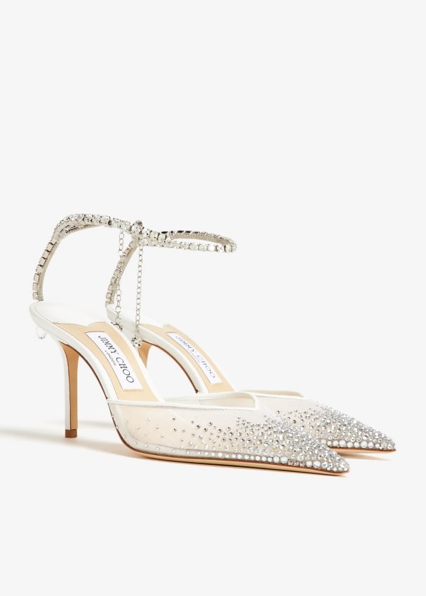 Jimmy choo white pumps deals