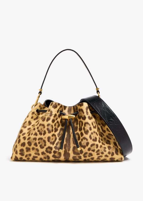 Jimmy Choo Cinch M bag for Women Animal Printed in UAE Level Shoes