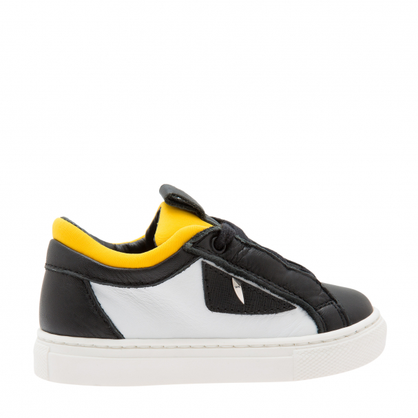 Fendi black monster outlet eyes sneakers