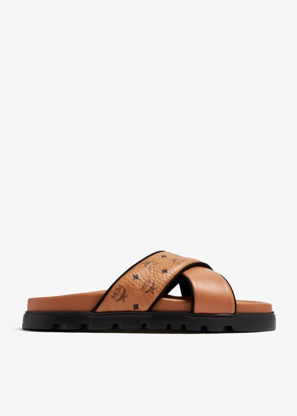 Shop MCM Sandals for Men in Bahrain Level Shoes