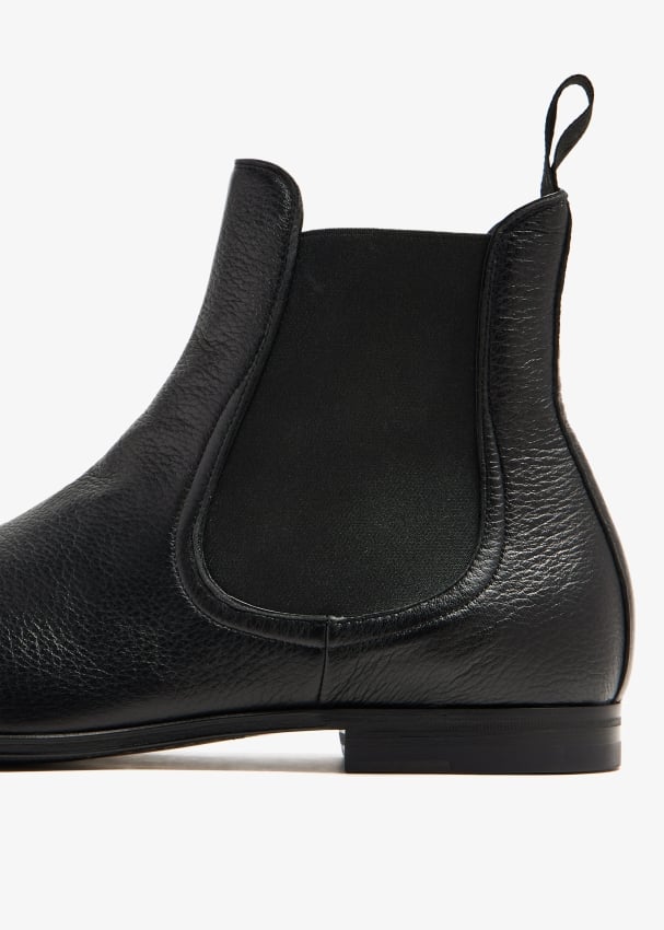 Bally Westley boots for Men Black in Kuwait Level Shoes