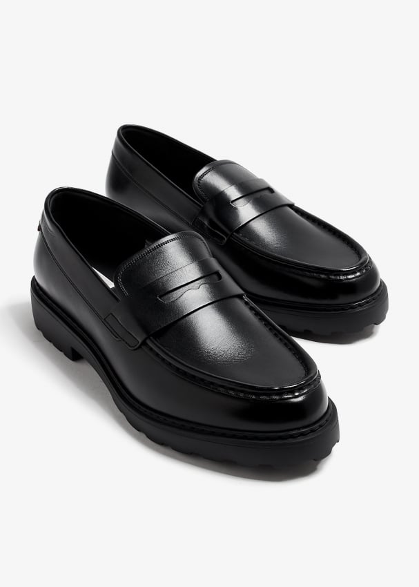 Bally Gyles chunky loafers for Men Black in Kuwait Level Shoes