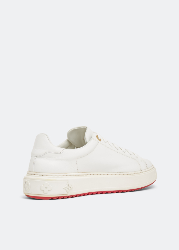 Louis Vuitton Time Out Sneaker, White, 40.5