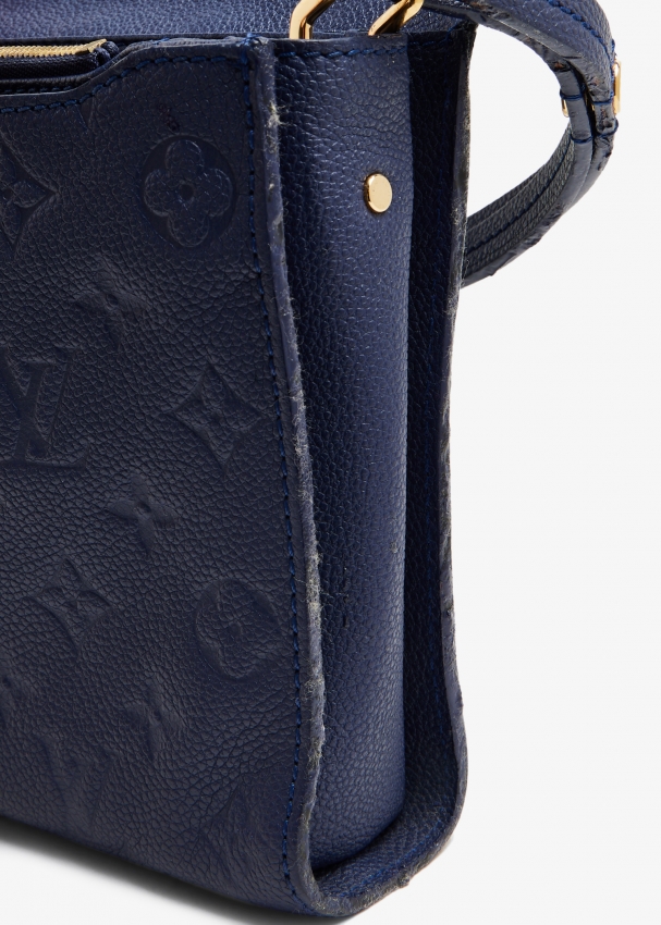 Pre-owned Louis Vuitton Handbag In Navy
