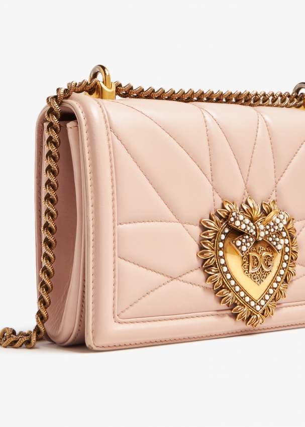 Dolce & Gabbana Pre-Loved Medium Devotion bag for Women - Pink in