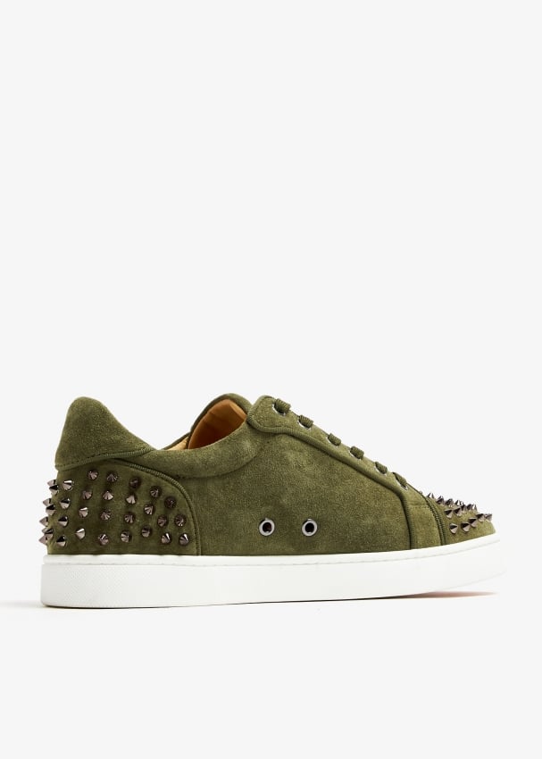 Green suede christian louboutin hotsell